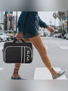 Ps5 Travel Case, Protective Bag for Console, Controllers, Games & Headset